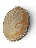 Colgante Mandile 1922 Mujer Cammei  in Plata Conchiglia 2MCICM236.3 - 2MCICM236.3